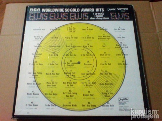 elvis worldwide 50 gold award hits