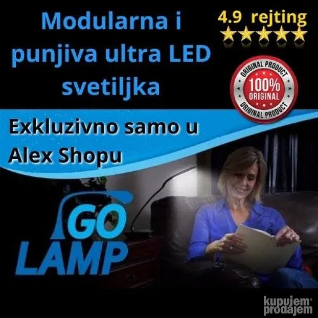 Modularna i Punjiva ultra LED Svetiljka