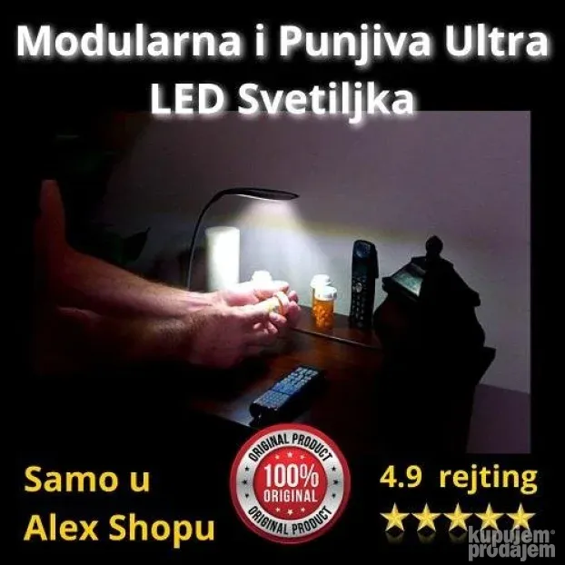 Modularna i Punjiva ultra LED Svetiljka