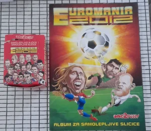 Euromania 2012, One2Play, Prazan album i kutija sličica