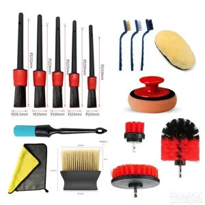 Cetka za dubinsko pranje za busilicu - srafilicu SET