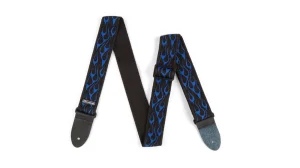 Dunlop D38-11BL Flambe Blue Kaiš za gitaru
