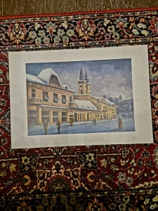 Sava Stojkov, serigrafija, 45 cm