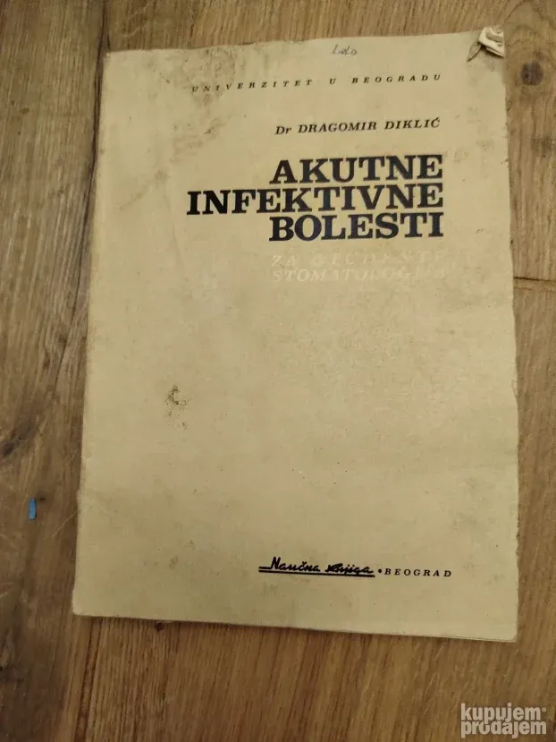 Akutne Infektivne Bolesti - Dragomir Diklic