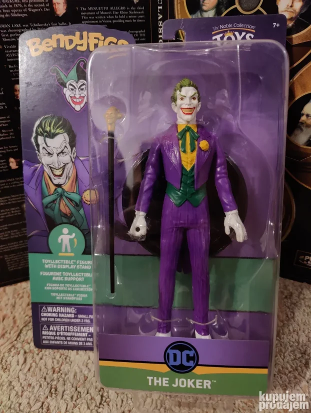 DC Joker Bendyfig (Comic Edition): Figurina Flessibile E Collezionabile