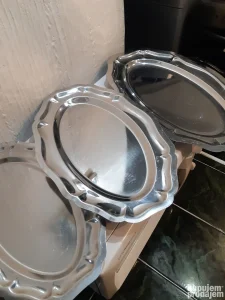 Serveri od ne rdjajuceg celika 3 kom.