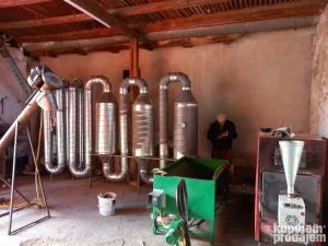 Sušara za piljevinu(protočna sušara)