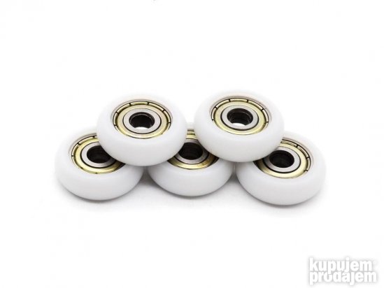 Točkić (roler) sa kugličnim ležajem 21.5mm