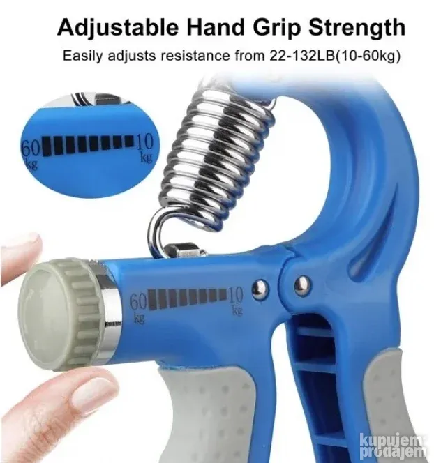 Opruga 10 - 60 kg za saku trenzer za ruku sa brojacem