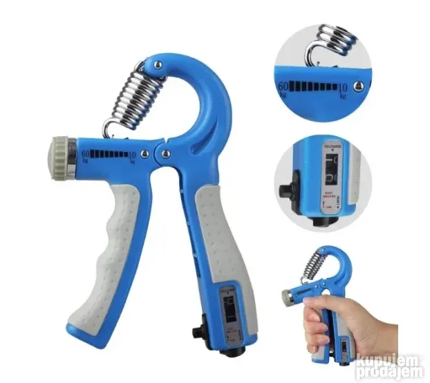 Opruga 10 - 60 kg za saku trenzer za ruku sa brojacem