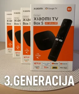 Xiaomi TV Box S 3rd Gen 4K Ultra HD 32GB  Google TV Box