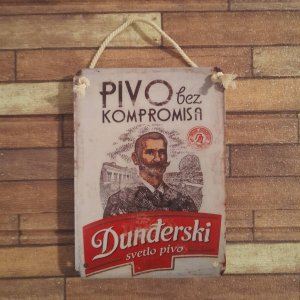 Dundjerski tablica 20x15cm lim