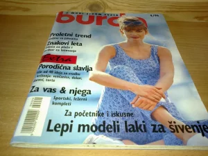 BURDA 4 / 96 sa KROJNIM tabacima