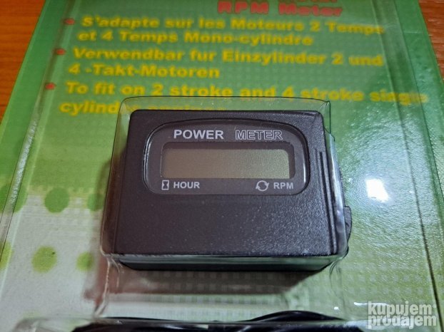 Tahomer - Merač broja obrtaja motora i broj radnih sati