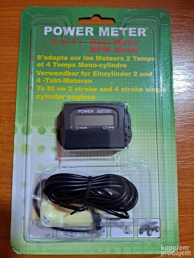 Tahomer - Merač broja obrtaja motora i broj radnih sati