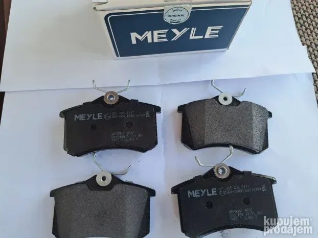 Zadnje plocice Reno Twingo 2 MEYLE