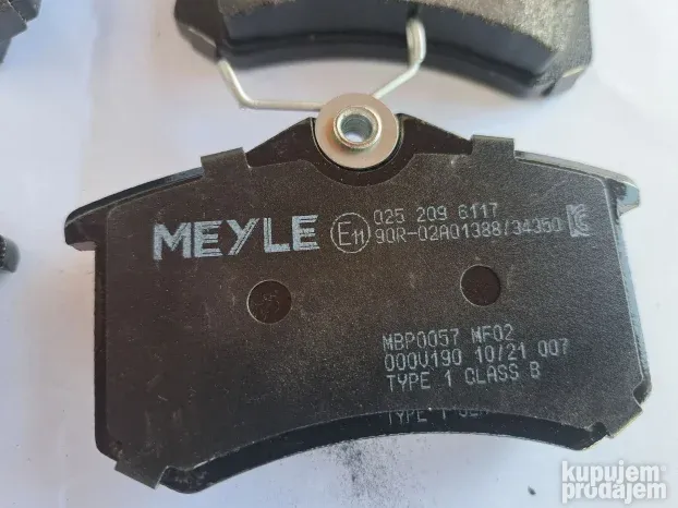 Zadnje plocice Reno Twingo 2 MEYLE