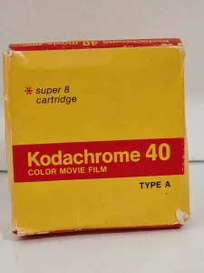 Kodachrome 40 Color Movie Film Type A-Super 8 Cartridge-Nov