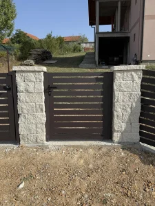 Aluminijumske kapije i ograde 80x20 2cm razmak