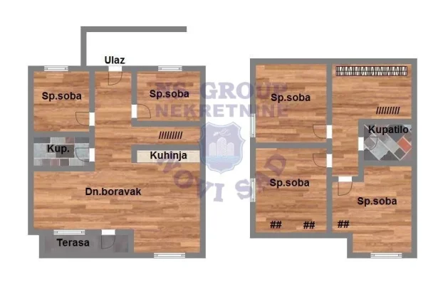 Klisa, 5+ petosoban, 138 m²
