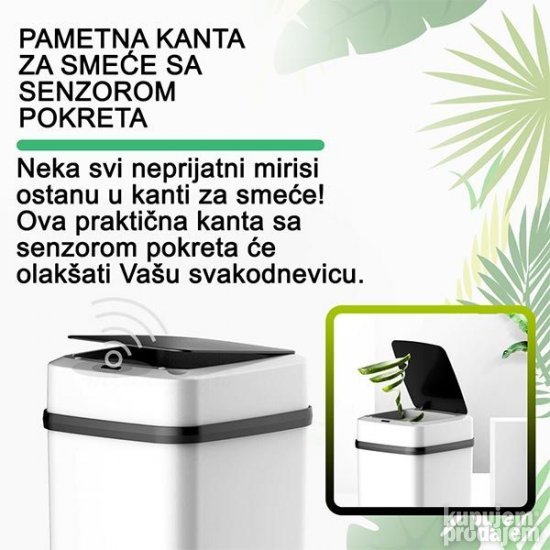 Kanta za smeće sa senzorom Pametna kanta 10L