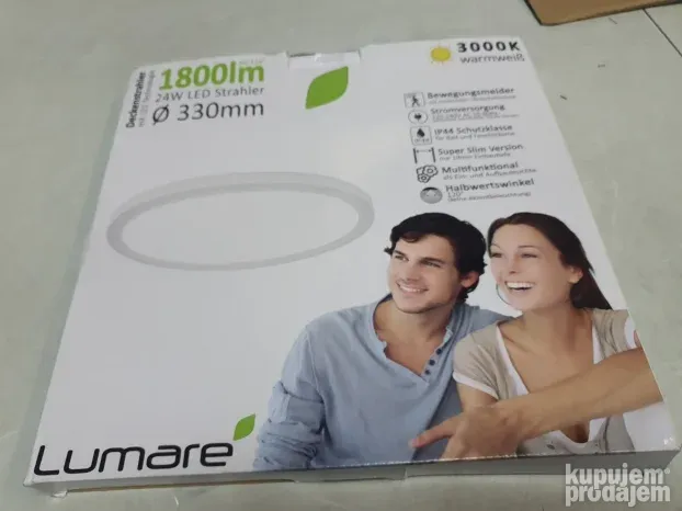 Led plafonjera 3000k sa senzorom - Lumare