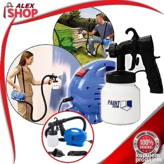 Profi pištolj kompresor za farbanje Paint zoom KupujemProdajem
