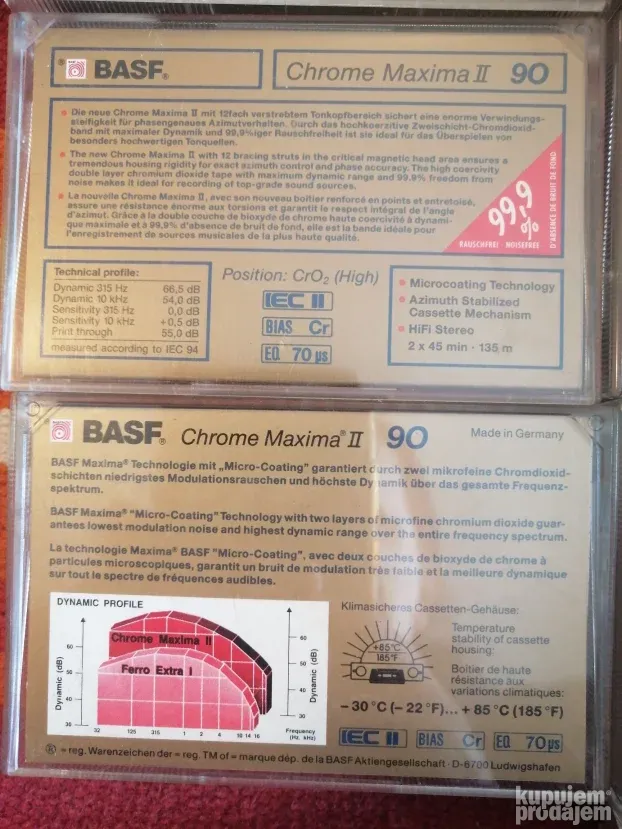 BASF Chrome kasete 90 i 60