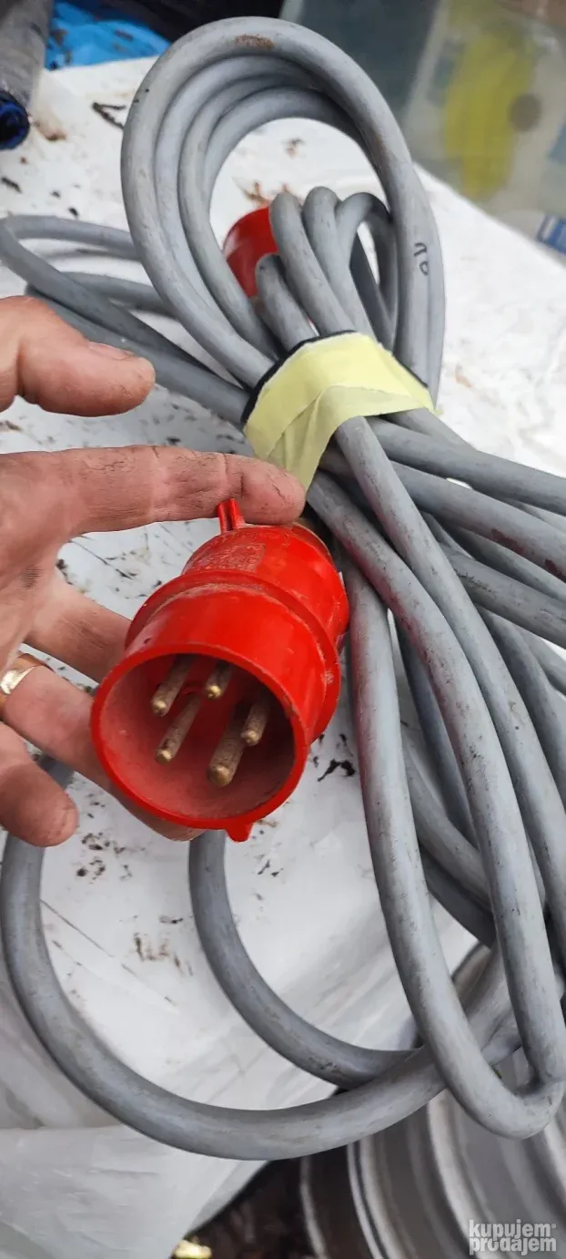 industrijki produzni kabal uko uto 360v.16a.10 met.