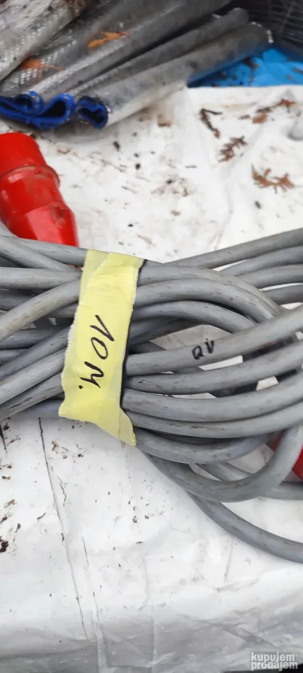 industrijki produzni kabal uko uto 360v.16a.10 met.