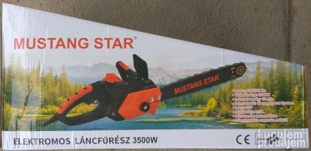 Elektična testera MUSTANG STAR 3500W na lageru!