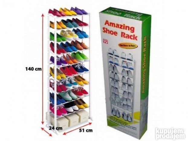 Polica za 30 pari obuce