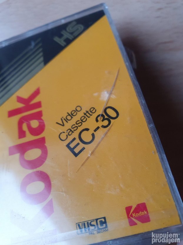 Kodak EC-30 mini VHSC kaseta