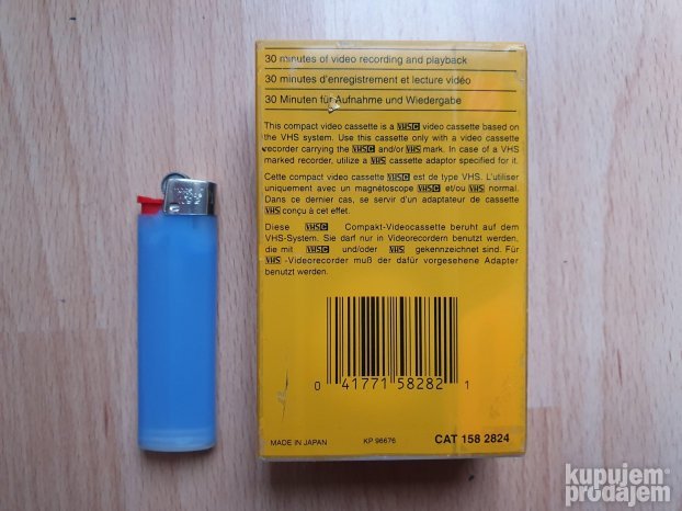 Kodak EC-30 mini VHSC kaseta