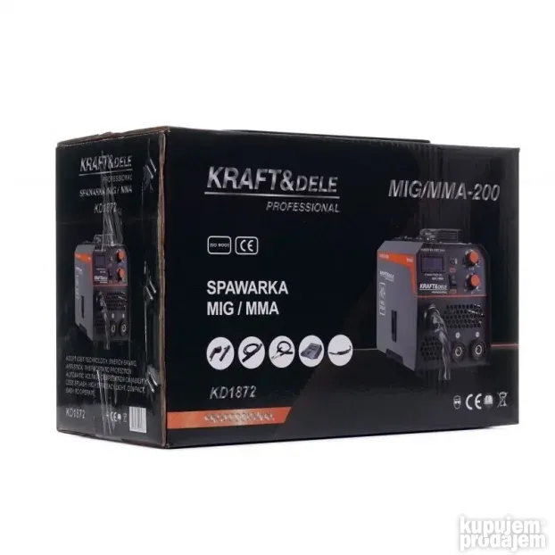 KD1872 MIG/MMA KRAFT&DELE 200A na lageru!