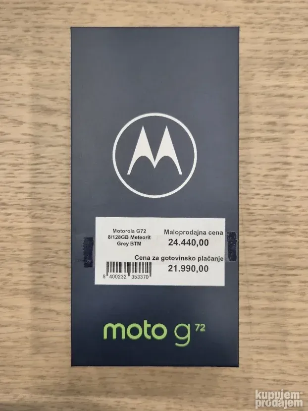 Motorola G72 8/128GB Meteorit Grey telefon