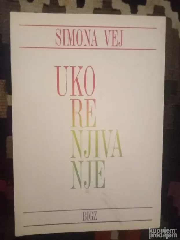 Simona Vej Ukorenjivanje