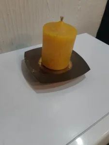 Svecnjak od mesinga - postolje za veliku svecu