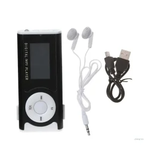 MP3 PLAYER Mini SA DISPLEJOM 32gb Verzija Duza sa Zakacaljko