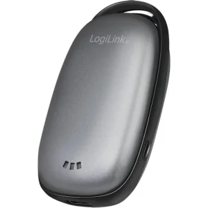 LOGILINK Hand melegito Power Bank 4000mAh metal grey
