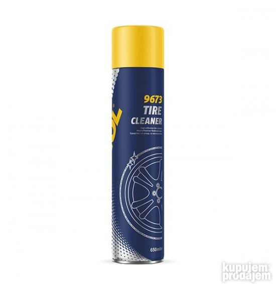 Sprej za čišćenje guma MANNOL Tire Cleaner 650 ml