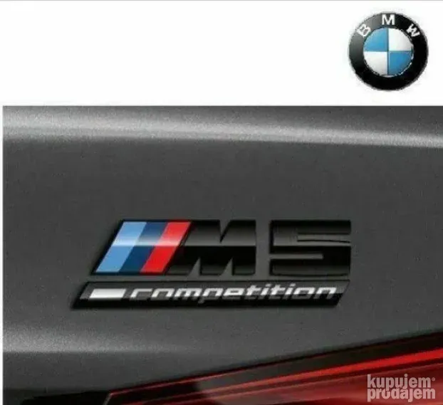 Natpis M5 competition znak bedz BMW - KupujemProdajem