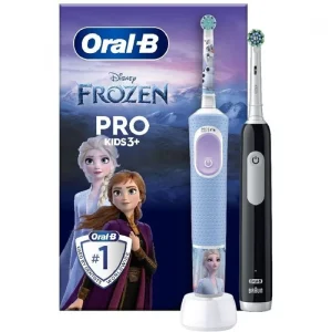 ORAL B Pro Frozen Child electric toothbrush set blue, black