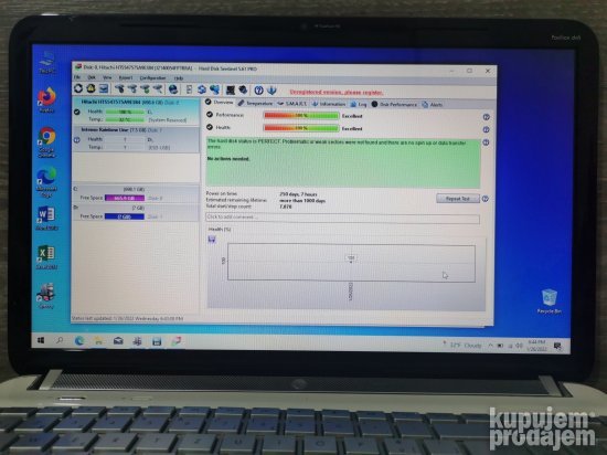 Laptop HP Pavilion dv6-6c07ez i5-2450M 6GB 750GB 15.6