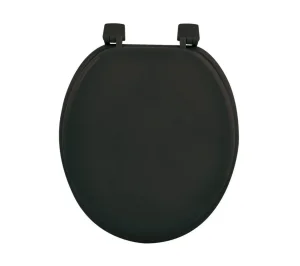 WC daska, MDF, crna, 47 x 37 x 5 cm, sniženo