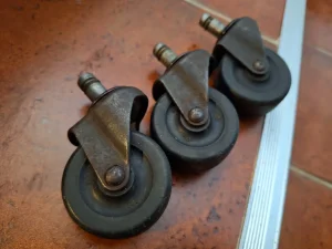 Vintage 60's Fender Amp Wheels/Casters - ZAMENA
