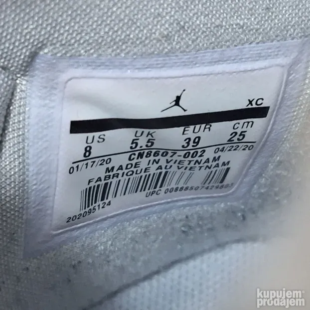Dior Air Jordan 1 Retro hight zenske patike 39