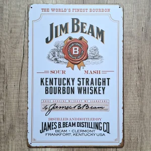 Metalna tabla JIM BEAM