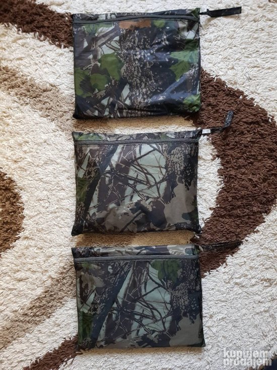 Nepromocivi komplet za ribolov kabanica + pantalone
