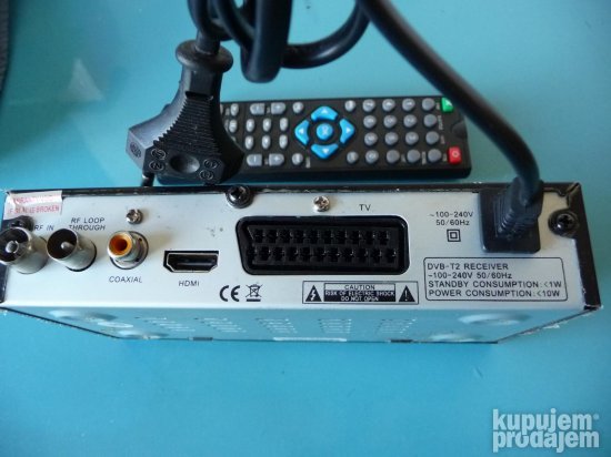 SetTop Box Digitalni Risiver  DTV-303  DVB-T2 Prijemnik